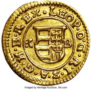 Denier - Leopold I Gold Strike obverse image