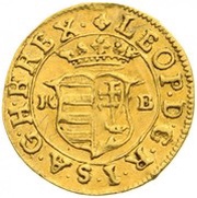 Denier - Leopold I Gold Strike obverse image