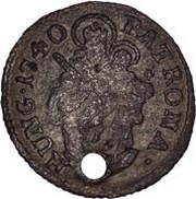1 Denier - Charles III, Hungary, 1734-1740 reverse image