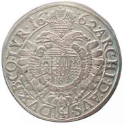 15 Kreuzers - Leopold I Vienna, Austria, 1662-1663 reverse image