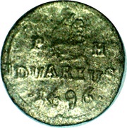 1 Duarius - Leopold I, Hungary, 1695-1702 reverse image