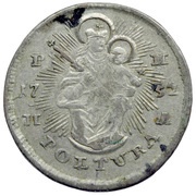 1 Poltura - Maria Theresa, Hungary, 1752-1756 reverse image