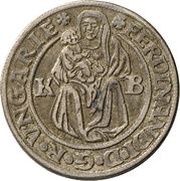 Wide Garas Thick Strike - Ferdinand I obverse image