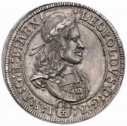 ¼ Thaler - Leopold I Hall obverse image