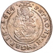 Groschen - Matthias II, Hungary, 1614-1615 reverse image