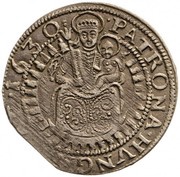 Groschen - Ferdinand II, Hungary, 1630-1631 reverse image