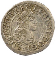 3 Kreuzers - Leopold I obverse image
