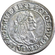 6 Kreuzers - Leopold I obverse image