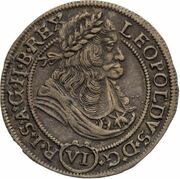 6 Kreuzers - Leopold I obverse image