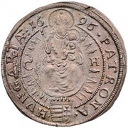 15 Kreuzers - Leopold I, Hungary, 1674-1696 reverse image