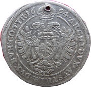 15 Kreuzers - Leopold I Vienna, Austria, 1683-1696 reverse image
