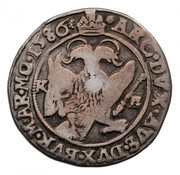 ¼ Thaler - Rudolf, Hungary, 1579-1608 reverse image