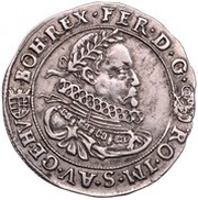 ¼ Thaler - Ferdinand II obverse image
