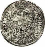 ¼ Thaler - Leopold I, Hungary, 1662-1665 reverse image