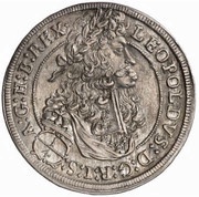 ¼ Thaler - Leopold I Hall obverse image