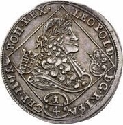¼ Thaler - Leopold I obverse image