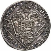 ¼ Thaler - Leopold I, Hungary, 1701-1704 reverse image