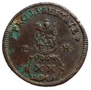 20 Poltura - Francis II Rákóczi reverse image