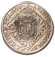 ¼ Thaler - Charles III, Hungary, 1714-1717 reverse image