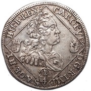 ¼ Thaler - Charles III obverse image