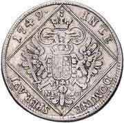 30 Kreuzers - Francis I of Lorraine, as co-ruler without X, Hungary, 1749-1750 reverse image