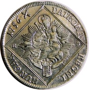 30 Kreuzers - Maria Theresa, Hungary, 1751-1758 reverse image