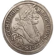 15 Kreuzers - Leopold I Graz obverse image