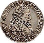 ½ Thaler - Matthias II obverse image