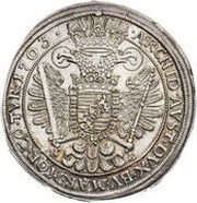 ½ Thaler - Leopold I, Hungary, 1661-1703 reverse image