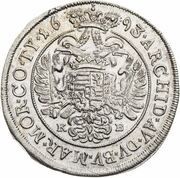 ½ Thaler - Leopold I, Hungary, 1692-1693 reverse image