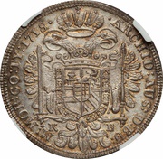 ½ Thaler - Charles III, Hungary, 1712-1718 reverse image