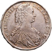 ½ Thaler - Maria Theresa obverse image