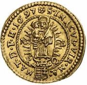 ⅙ Ducat - Leopold I, Hungary, 1673-1698 reverse image
