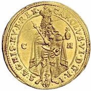 ¼ Ducat - Charles III obverse image