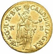 ¼ Ducat - Charles III obverse image