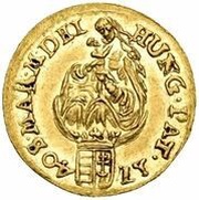 ¼ Ducat - Charles III, Hungary, 1738-1740 reverse image