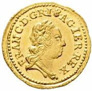 ¼ Ducat - Francis I of Lorraine, as co-ruler with value obverse image