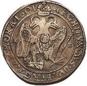 Thaler - Rudolf, Hungary, 1578-1608 reverse image