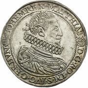 Thaler - Matthias II obverse image