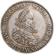 Thaler - Matthias II obverse image