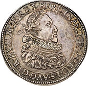 Thaler - Ferdinand II obverse image