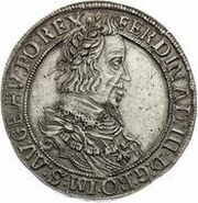 1 Thaler - Ferdinand III obverse image
