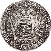 1 Thaler - Ferdinand III, Hungary, 1656 reverse image