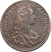 ¼ Thaler - Maria Theresia Hall obverse image