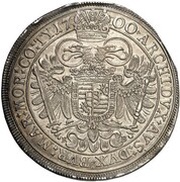 1 Thaler - Leopold I, Hungary, 1700-1702 reverse image