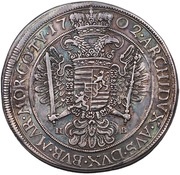 1 Thaler - Leopold I, Hungary, 1702-1703 reverse image