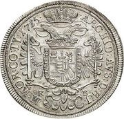1 Thaler - Charles III, Hungary, 1712-1715 reverse image