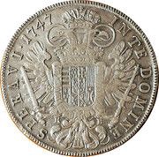 Thaler - Francis I of Lorraine, as co-ruler, Hungary, 1746-1750 reverse image