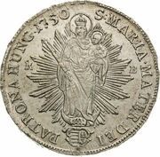 1 Thaler - Maria Theresa, Hungary, 1749-1751 reverse image