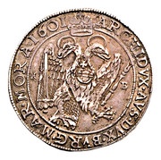1½ Thaler - Rudolf, Hungary, 1601 reverse image